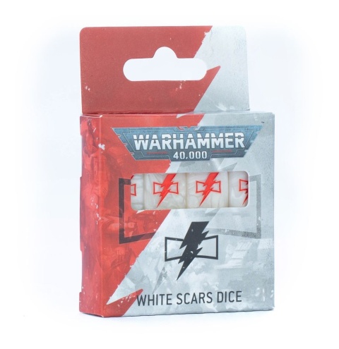 WARHAMMER 40000: WHITE SCARS DICE